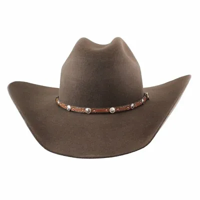 Justin Buster 2X Chocolate Premium Wool Cowboy Hat JF0230BUST-CHOC • $88.99