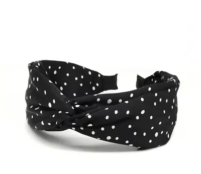 £4.99 • Buy Women Headband Boho Floral Alice Band Fashion Twist Knot 50's 60's Hard Hairband