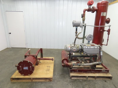 $3499.99 • Buy Becker U4100SA/K Rotary Vane Vacuum Pump 3 Mbar 5Hp 230/460V Inlet Outlet Tanks