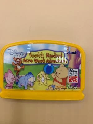 $6 • Buy Vtech V.Smile Baby POOH'S HUNDRED ACRE WOOD ADVENTURE Game Cartridge