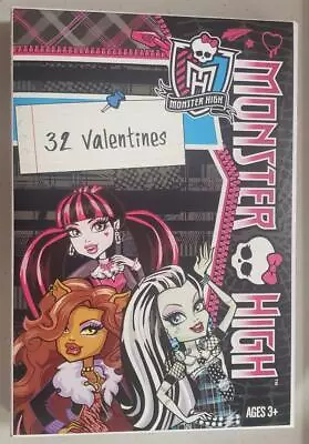 Monster High 32 Valentines Day Cards • $12.99