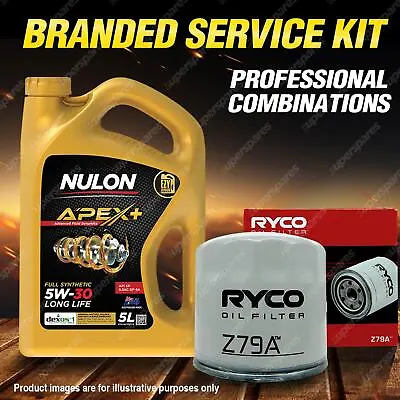 $91.95 • Buy Ryco Oil Filter 5L APX5W30D1 Engine Oil Service Kit For Honda S2000 AP 4cyl 2L