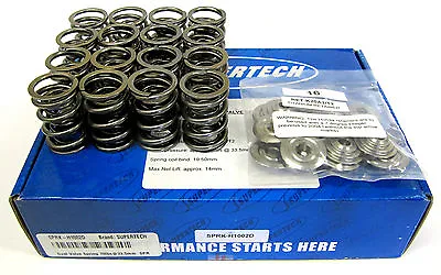 Supertech B16A B17A B18C DOHC VTEC For Honda Acura Valve Springs & Retainers Kit • $455