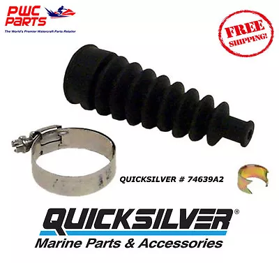 MERCURY QUICKSILVER Mercruiser OEM Shift Cable Bellows Kit Alpha Bravo 74639A2 • $28.79