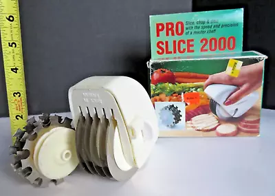 VINTAGE Pro Slice 2000 Slice Chop & Dice With Speed & Precision Of Master Chef! • $7