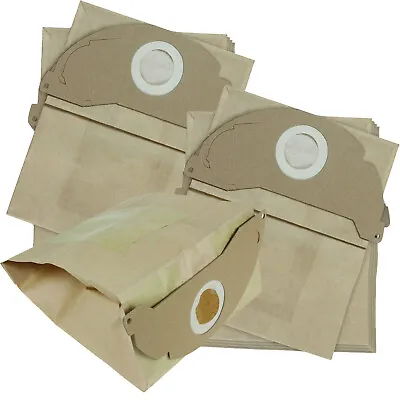10 X Filtered Dust Bags Double Walled For KARCHER MV2 IPX4 WD2 Vacuum Cleaner • £7.79