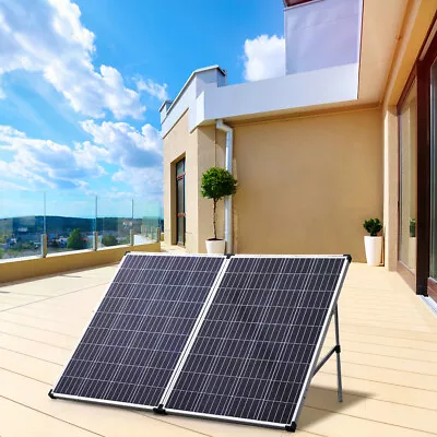 £38.95 • Buy 30W Solar Panel 12V Protable Folding Mono Caravan RV Marine Van 10A Controller