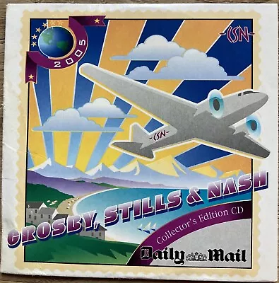Cd Crosby Stills & Nash Music Csn Collector's Edition 2005 Daily Mail Promo  • £2.50