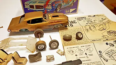 Vintage 1971 Pontiac GTO MPC Partial Built Model Kit Parts Junkyard 1-7111-200 • $50