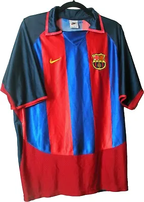 Nike FC Barcelona Soccer Jersey Size XL • $39.99