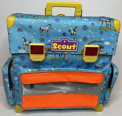 Vintage Der Echte Scout German Kids Backpack School Bag Pony’s And Rainbows RARE • $153.85