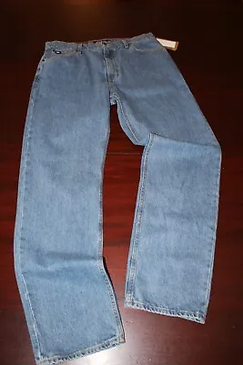 Mens Vans Covina Relaxed Jeans 32x34 Nwt Medium Wash • $34.95