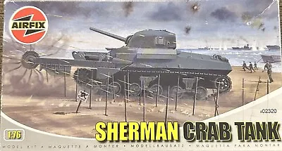 Airfix Sherman Crab Tank 1:76 Model Kit Hobby Army Die Cast Collectors Item • $15