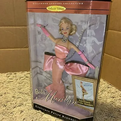 Barbie As Marilyn Monroe In Gentlemen Prefer Blondes Doll 1997 Mattel #17451 NIB • $79.99