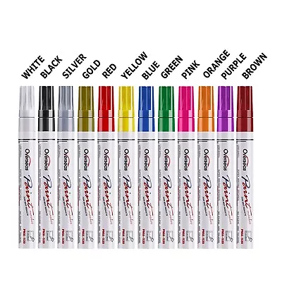 New Waterproof Permanent Paint Marker Pen Ink Car Tyre Tire Tread Rubber Metal • $2.49