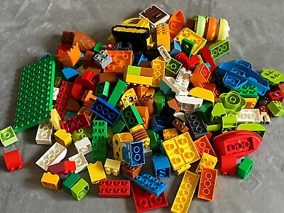Lego Duplo Bulk Lot Of 2.1kg Assorted Pieces - Ice Cream Boats Flowers & More! • $44