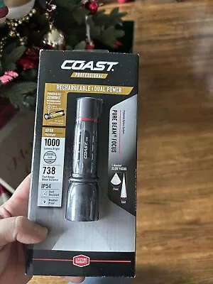 Coast XP9R 1000 Lumen USB-C RECHARGEABLE-DUAL POWER LED Flashlight. Focusable. • $39