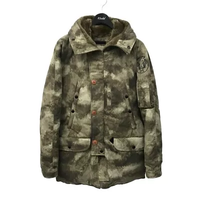 AVIREX #5 A-TACS Camouflage N-3B Flight Jacket 6142227 Khaki Size: SizeM • $229.69