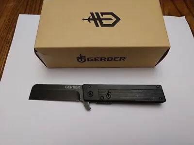 Gerber Quadrant Knife 2.8  7cr13mov SS Blade Bamboo Handle Frame Lock  2.4oz  • $29.95
