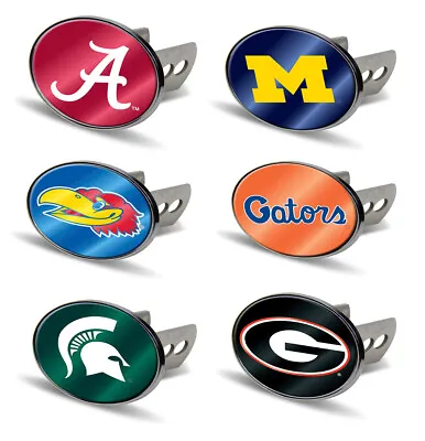 Laser Cut Metal Hitch Cover - NCAA - Pick Your Team  • $34.50