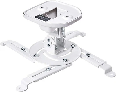 $43.95 • Buy Tilting Projector Bracket Mount For Ceiling And Wall, 15 Kg / 33lbs White