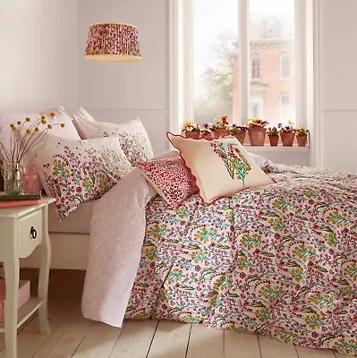 Cath Kidston Bedding Paper Pansy Duvet Cover Set In Cream Or Matching Cushion • £39