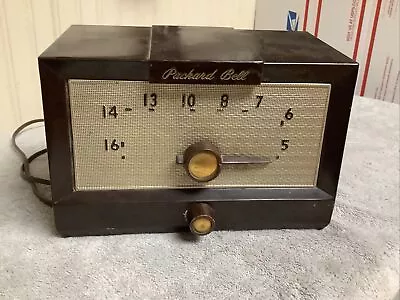 Vintage Packard Bell Radio AM Not Working Parts Or Repair Used • $79