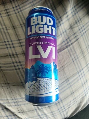 $4.99 • Buy Bud Light 2022 Superbowl LVl Los Angeles 25oz Beer