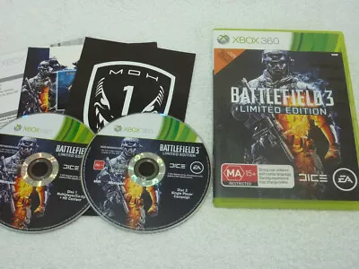 Microsost Xbox 360 Game Battlefield 3 Limited Edition • $4
