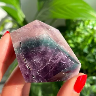 Rainbow Fluorite Crystal Freeform High Grade Stunning Quality 164g - 5cm • £37.86