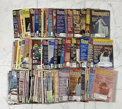 Vintage Lot Of 72 The Workbasket Magazine Crochet Knit Sewing Crafting 1980s • $37.99