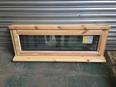 £254.15 • Buy Unused Double Glazed Softwood Windows 1195mm X 445mm Top Opener Jeld Wen Window