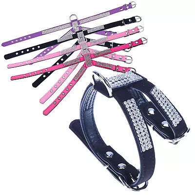 £9.50 • Buy Chameleon Pet Dog Harness With Bling Rhinestone Motif, 3 Sizes Available S,m,l