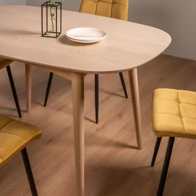 Johansen Scandi Oak 4 Seater Dining Table • £298