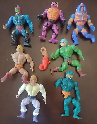 Lot Of Vintage Masters Of The Universe Action Figures He-Man Parts F2 • $59.99