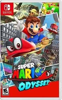 Super Mario Odyssey - Nintendo Switch (Original Case And Cartridge) • $31.75