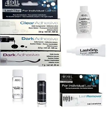 £4.97 • Buy Ardell LashTite Eyelash Lash Adhesive Glue Semi Permanent Dark/Clear And Remover