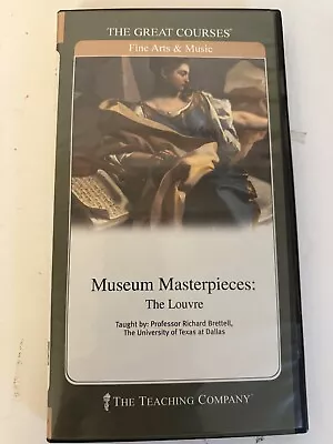 Great Courses: Museum Masterpieces: The Louvre - Complete - DVDs + Guidebook • $9.99