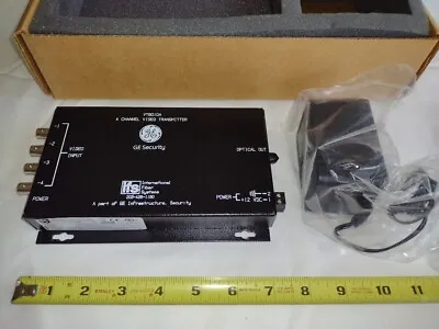 1x IFS GE Security VT6010A 4 Channel Video Transmitter  As Used • $400