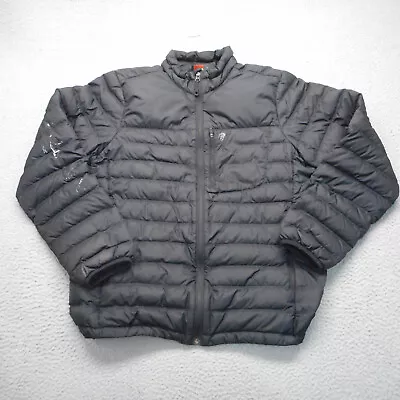 Mountain Hardwear Jacket Mes Large Black Down Puffer • $44.77