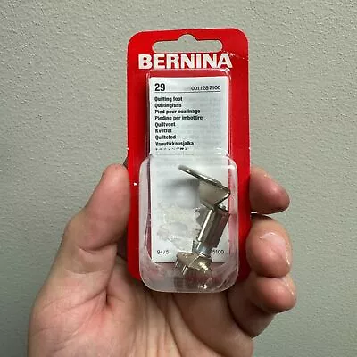 BERNINA #29 BIG FREE-MOTION QUILTING DARNING Presser Foot Old Style NEW / SEALED • $34.95