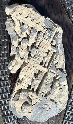 Stone Sculpture Gandhara Period Part Indian Buddhist 3rd CenturyChinese • £300