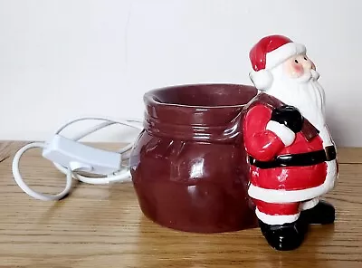 £34 • Buy Yankee Candle Christmas Wax Melt Burner Electric Warmer Santa Festive