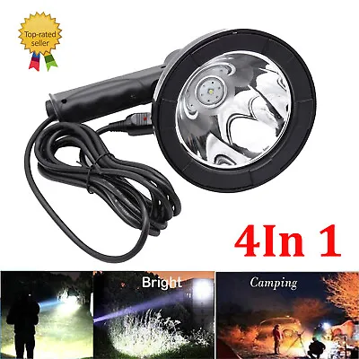 4Inch LED Hand Held Hunting Fishing Spot Light Spotlight Offroad Car Truck 100W • $42.22