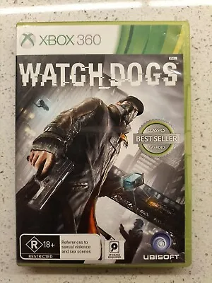 ❤️Watch Dogs -- ANZ Special Edition (Microsoft Xbox 360 2014) Aus Post • $5.94