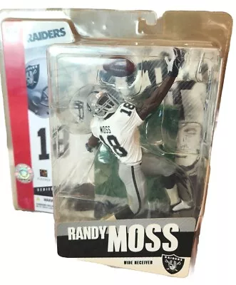 McFarlane Randy Moss Oakland Raiders #18 NFL Series 11 Action Figure 2005 • $29.99