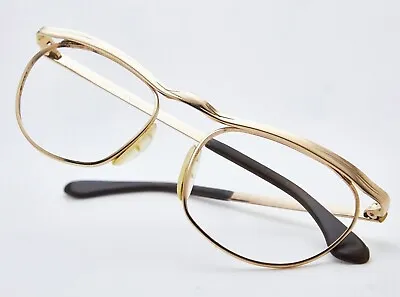 Vintage Man MARWITZ OPTIMA 48-18 130 Gold Filled Glasses Eyeglasses Frame E • $156.87