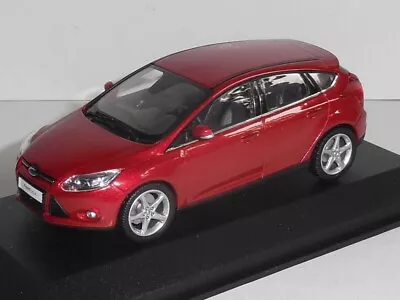 Minichamps  FOR 403 080303 FORD  FOCUS MK3 5door 2010 - In METALLIC RED  NEW. • £24.99