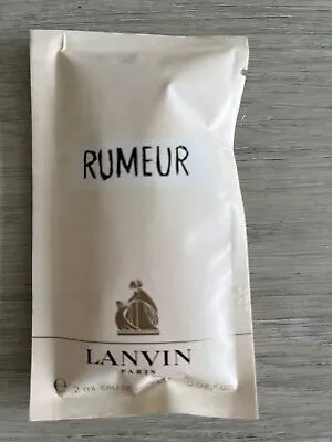 LANVIN RUMEUR 2ml Edp EAU DE PARFUM SPRAY BRAND NEW & SEALED 💖🆕 • £2.95