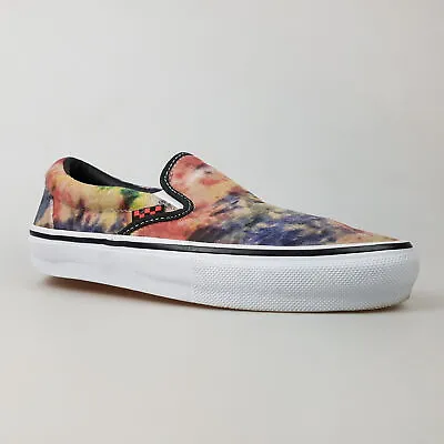 Men's VANS 'Off The Wall' 7 US / 39 EU Shoes Canvas Slip On | 3+ Extra 10% Off • $48.99